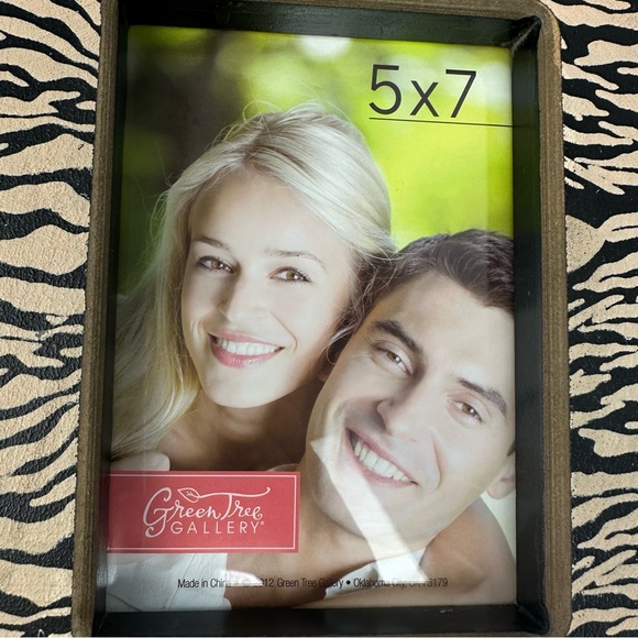 Hobby Lobby Accents Hobby Lobby Distressed Zebra Print Wooden Stand